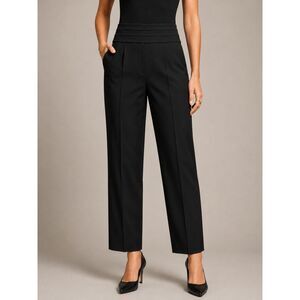 Clifford & Wills Black Straight Leg Dress Pants Womens 10 Career Office Trouser